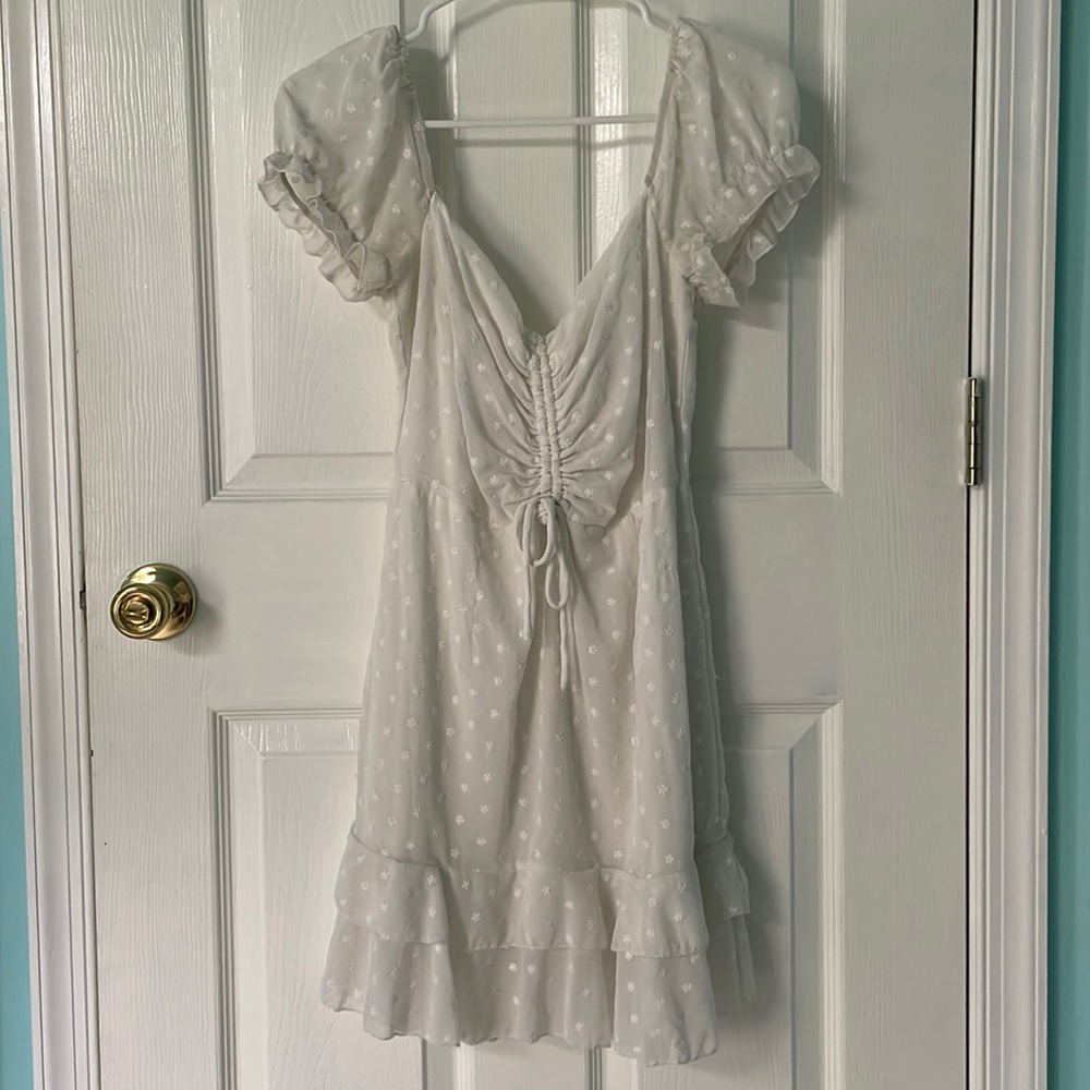 Princess Polly white mini dress